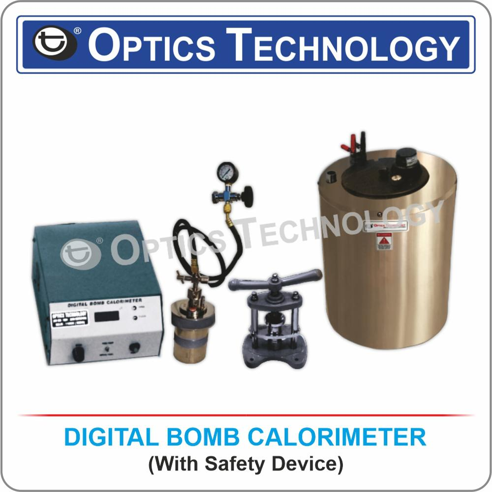 Digital Bomb Calorimeter - Accuracy: 1 Â°C