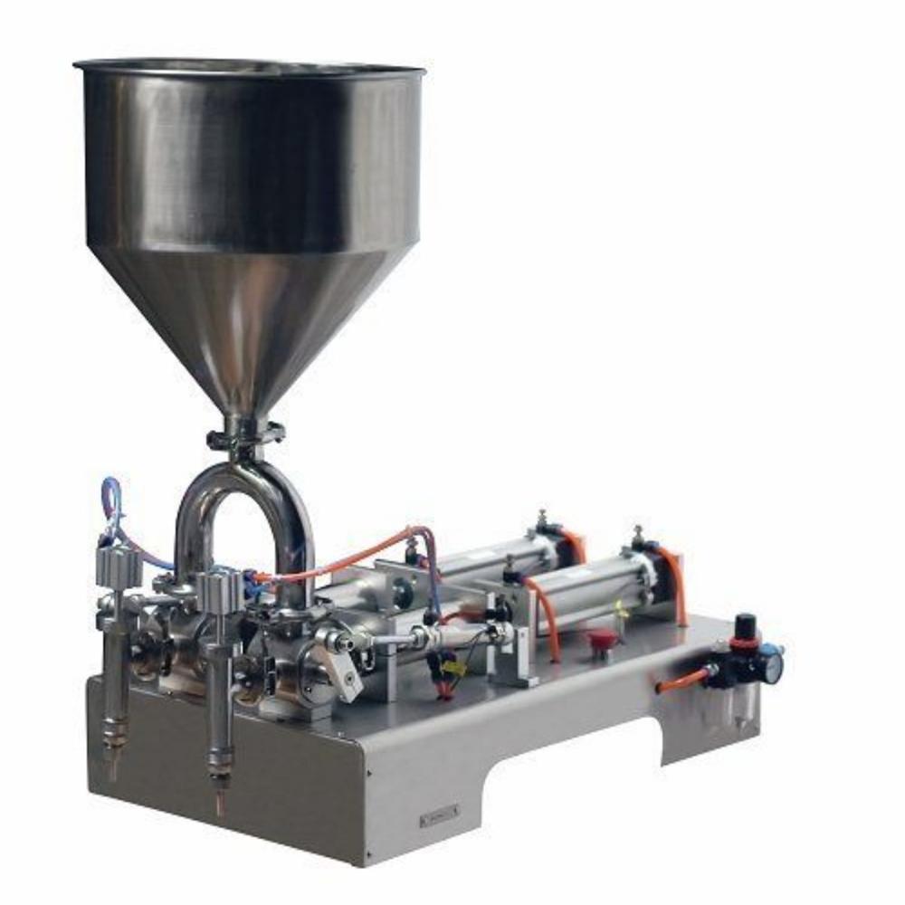 SEMI AUTOMATIC DOUBLE HEAD PASTE FILLING MACHINE 