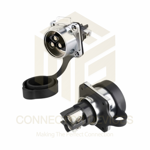 LP28 500V 35A 3Pin Female Socket IP67 Waterproof Power Connector