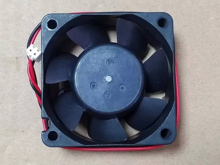 Nidec M34313-55RAF Axial Fan 24V-0.16A DC BrushLess Air Cooling Fan 6025mm 2Pin Fan with Heat Sinks All in one Cooler  (Black)