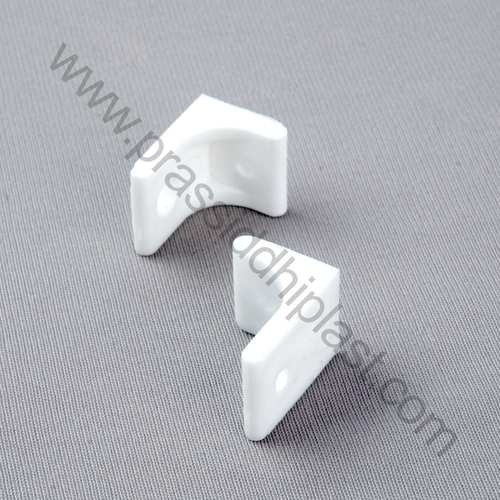 L Bracket | Glass Shelf Bracket | Modular Bracket | Plastic Angle Bracket - Installation Type: Screw-fixed
