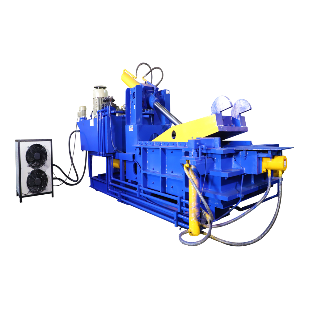 Triple Action Scrap Baling Machine