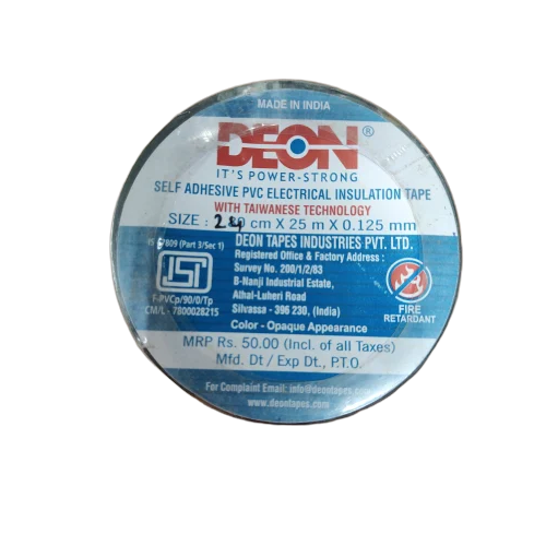 Deon Adhesive Tape Electrical Insulation Tape - Length: 25 Meter (M)