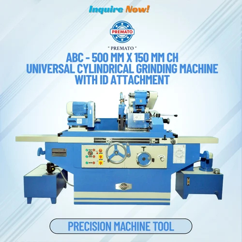 PREMATO - ABC - 500 mm X 150 mm CH Cylindrical Grinding Machine With 0.001 Mm In Feed