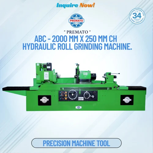 ABC - 2000-2500 mm X 300 mm CH Hydraulic Cylindrical Grinding Machine
