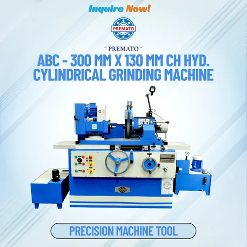 PREMATO - ABC - 300 mm X 130 mm CH Hydraulic Cylindrical Grinding Machine with DRO