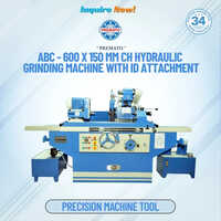 PREMATO - ABC - 600 mm X 150 mm CH Hydraulic Cylindrical Grinding Mach With ID Attachment