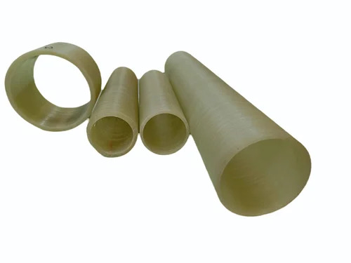 Epoxy Fiberglass Tube - Color: White