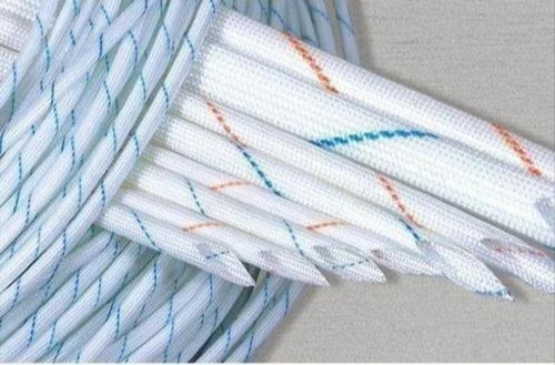 Varnished Fiberglass Sleeve - Color: White