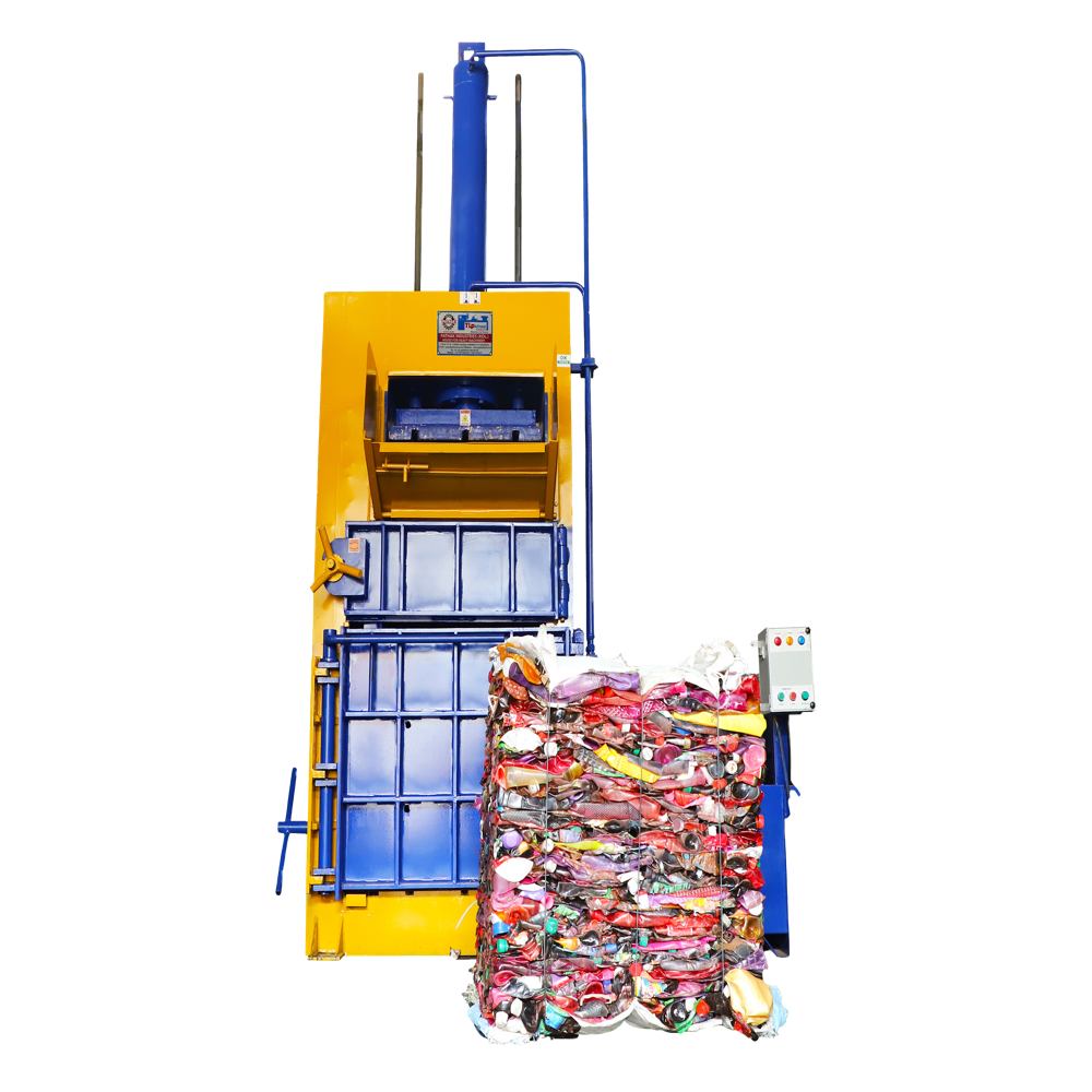 Pet Bottle Vertical Scrap Bailing Machine