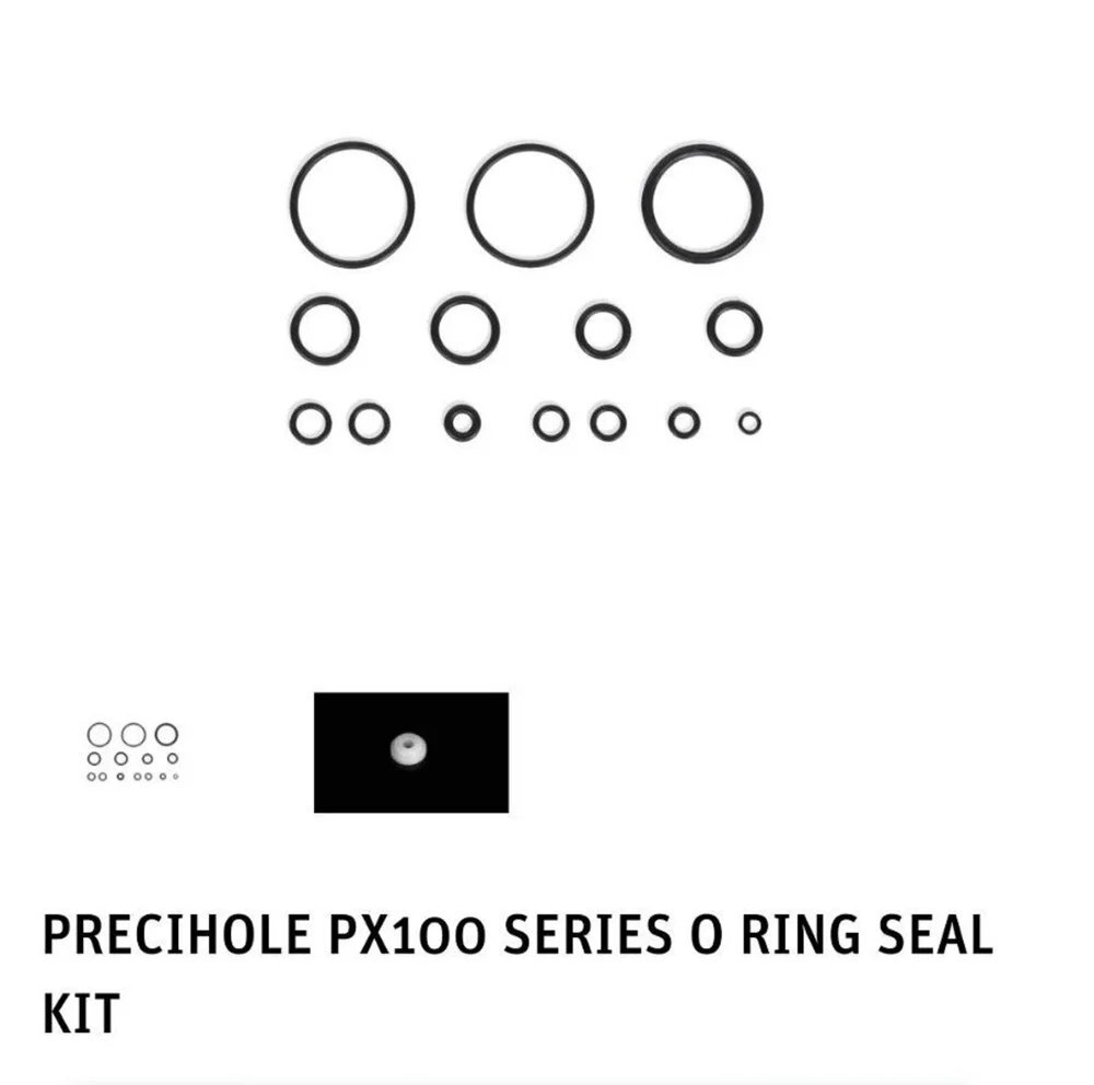 Px 100 O Ring Kit - Color: Black
