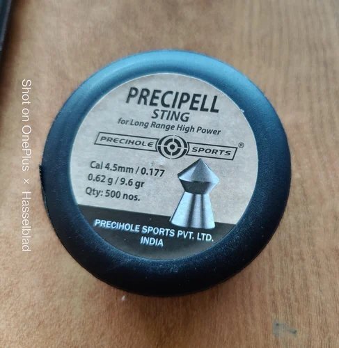 Precipell Pointed Pellets 0.177 - Color: Black