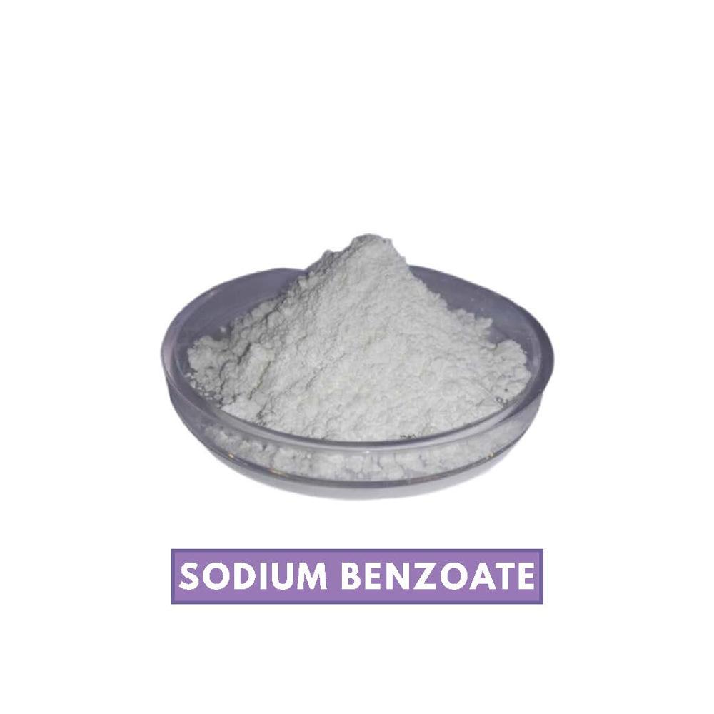SODIUM BENZOATE-C7h5nao2, 99% Purity, White Crystalline Powder,  High Water Solubility, Technical Grade