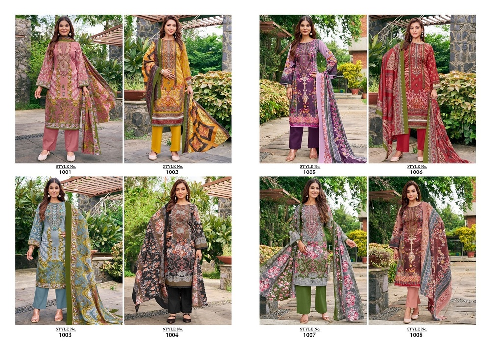 Ganeshji Zarina Vol 1 Dress Material