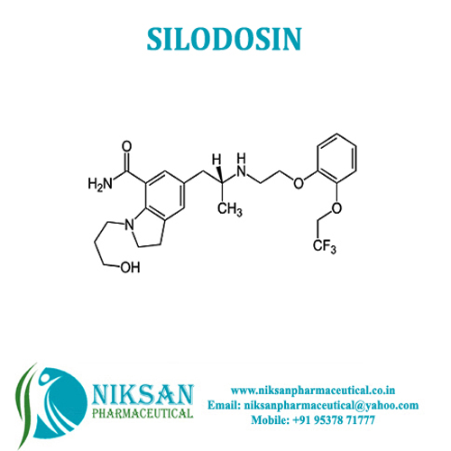 Silodosin - C25h32f3n3o4, Cas No: 160970-54-7 | 99% Pure, 8mg Dosage For Enlarged Prostate Treatment, White To Off-white Powder