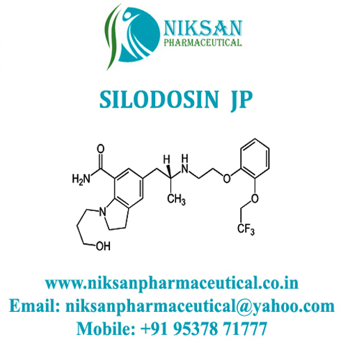 Silodosin - C25h32f3n3o4, Cas No: 160970-54-7 | 99% Pure, 8mg Dosage For Enlarged Prostate Treatment, White To Off-white Powder