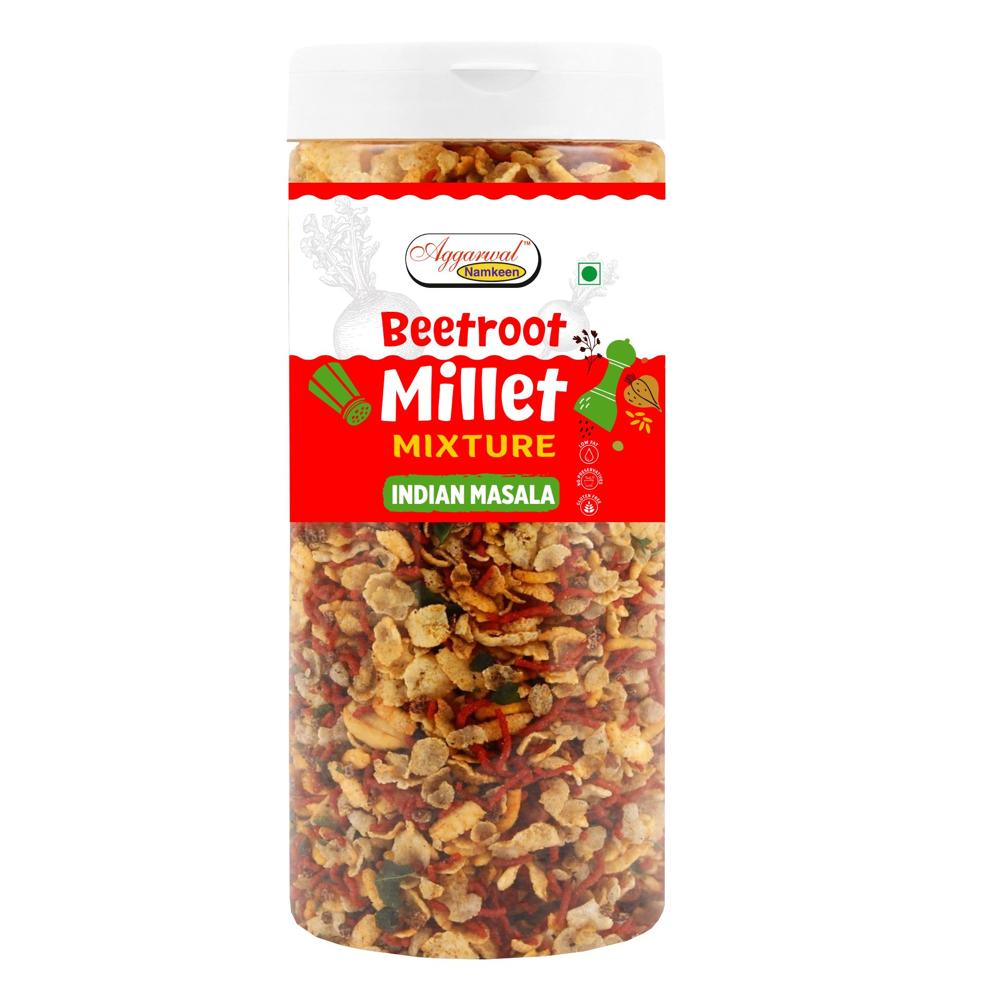 Beetroot Millet Mixture Indian Masala - Vegan-Friendly Masala Mix, 6 Months Shelf Life, Spicy Flavor for Enhancing Indian Dishes