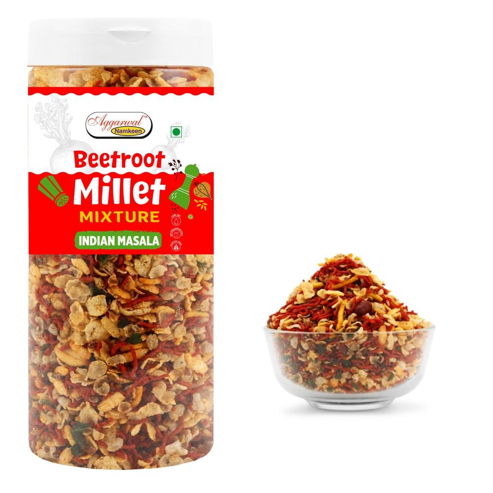 Beetroot Millet Mixture Indian Masala - Vegan-friendly Masala Mix, 6 Months Shelf Life, Spicy Flavor For Enhancing Indian Dishes