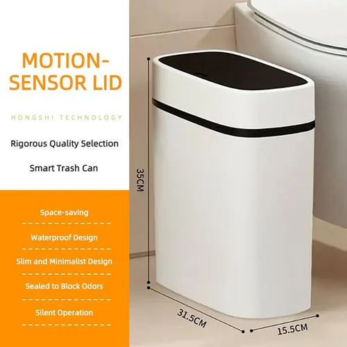 16L Automatic Sensor Touchless Smart Trash Bin Can