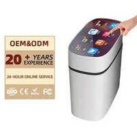 16L Automatic Sensor Touchless Smart Trash Bin Can