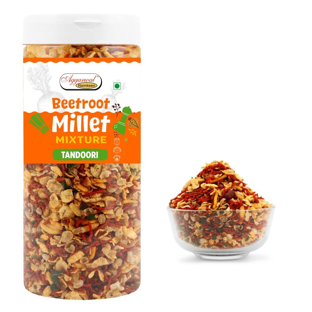 Beetroot Millet Mixture Sriracha - Vegan-friendly Snack Blend | Flavorful Plant-based Concoction For Versatile Culinary Uses
