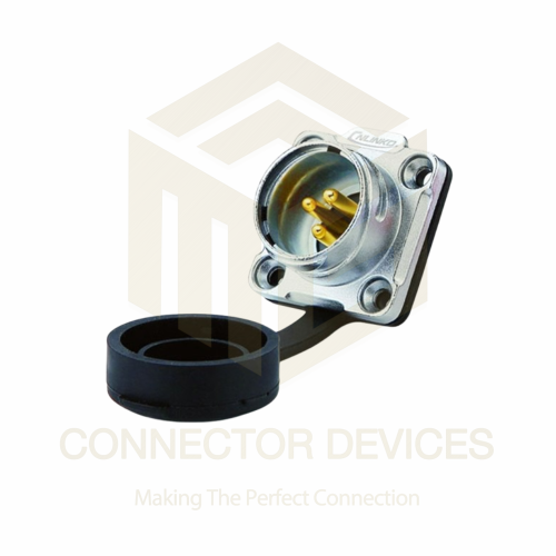 LP20 500V 20A 3Pin Male Socket IP67 Waterproof Power Connector Metal Shell Solder Terminal