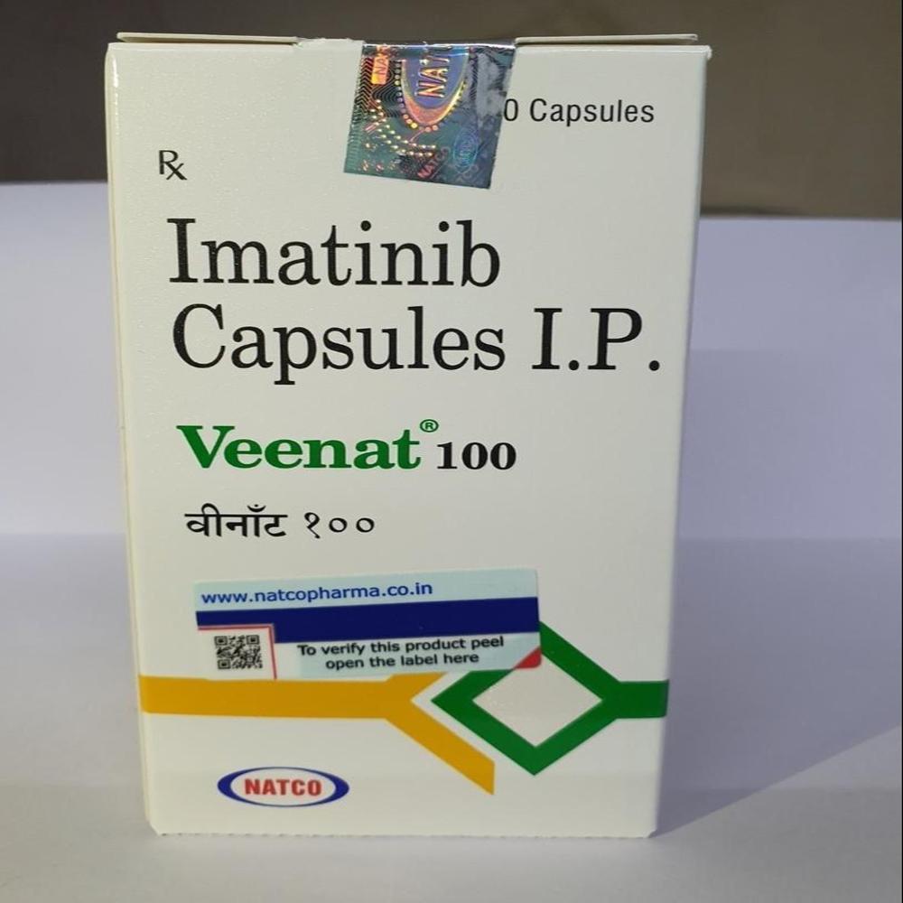 Veenat-100 Imatinib 100 Mg Capsule
