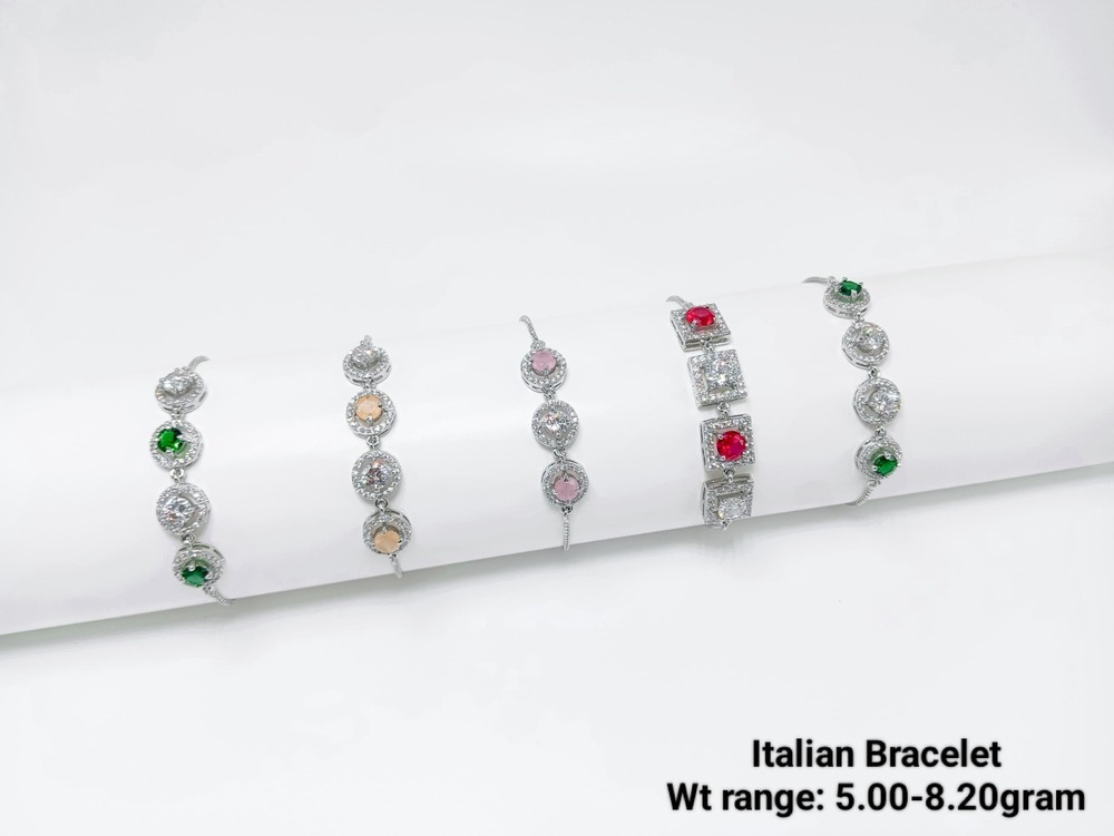 92.5 Silver Italian Bracelet