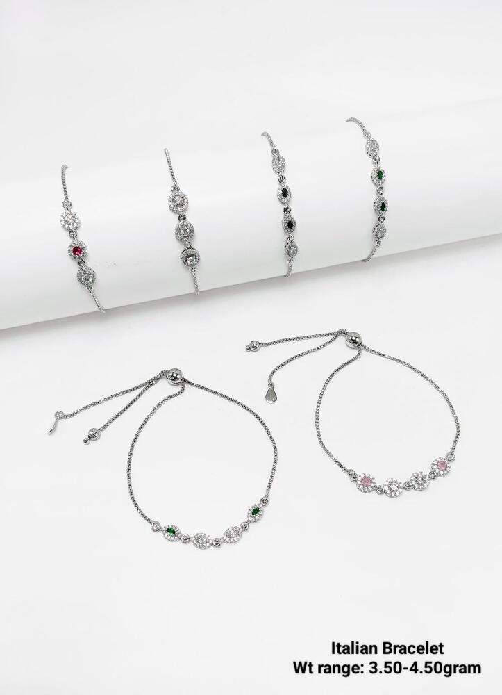 92.5 Silver Italian Bracelet