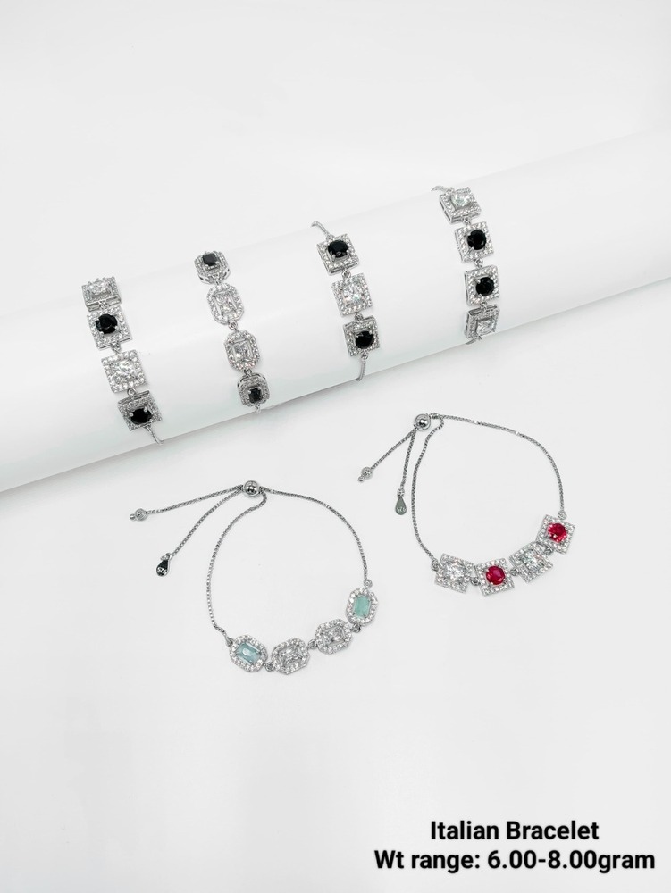 92.5 Silver Italian Bracelet