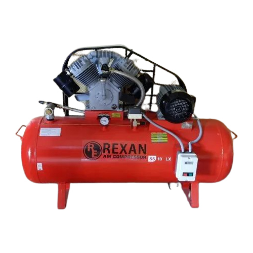 5 Hp Reciprocating Air Compressor - Air Flow Capacity: 500 Cfm Cubic Foot (Ft3)