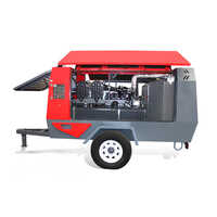 Portable Diesel Engine Air Compressor - Air Flow Capacity: 500 Cfm Cubic Foot (ft3)