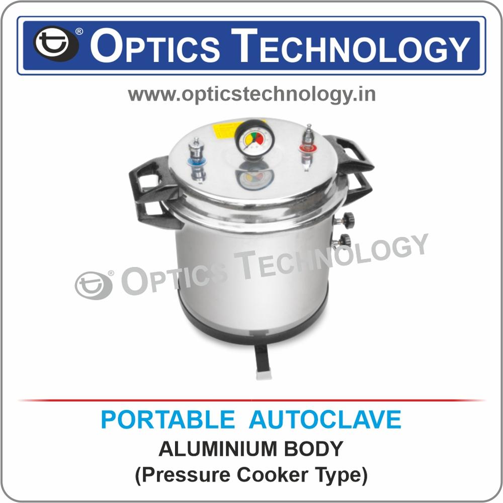 PORTABLE AUTOCLAVE(PRESSURE COOKER TYPE)