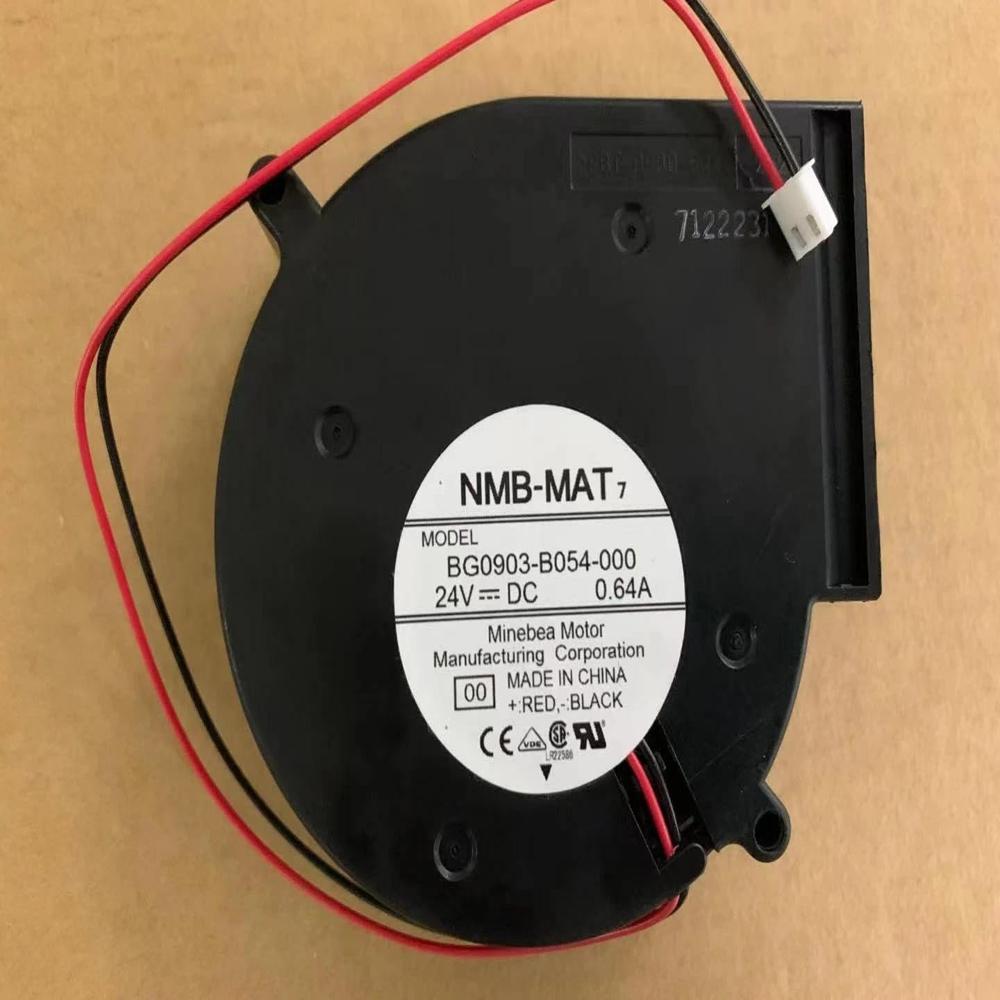 Nmb Bg0903-B054-000 Dc Blower 24V-0.64A Dc Brushless Air Cooling Blower Fan 3700 Rpm 97 * 33Mm 2Wire - Color: Black
