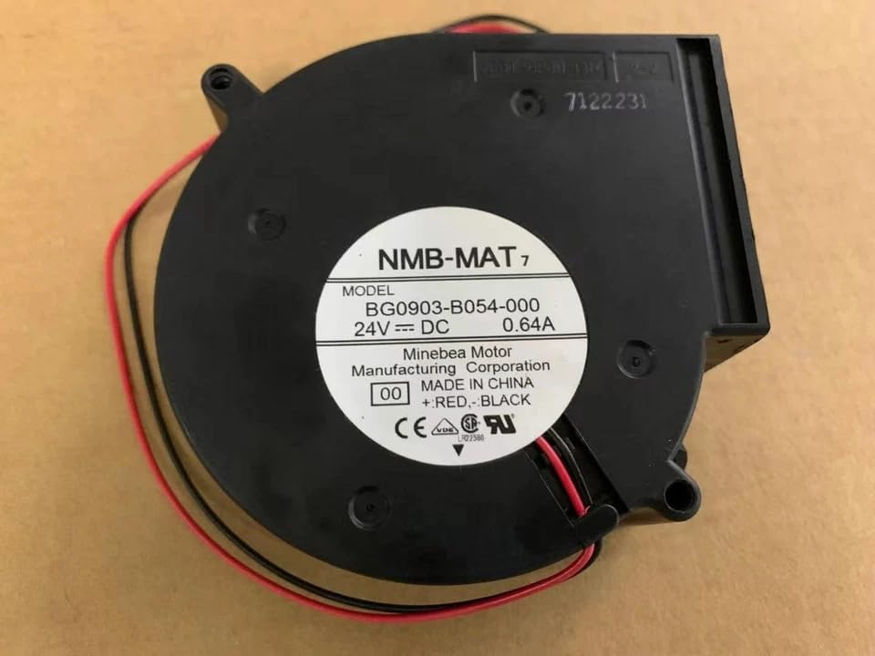 NMB BG0903-B054-000 DC Blower 24V-0.64A DC Brushless Air Cooling Blower Fan 3700 RPM 97 * 33mm 2Wire