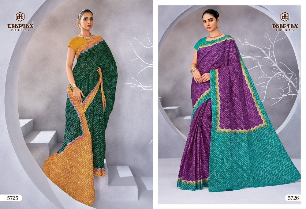 Deeptex Mother India Vol-57  Cotton Saree