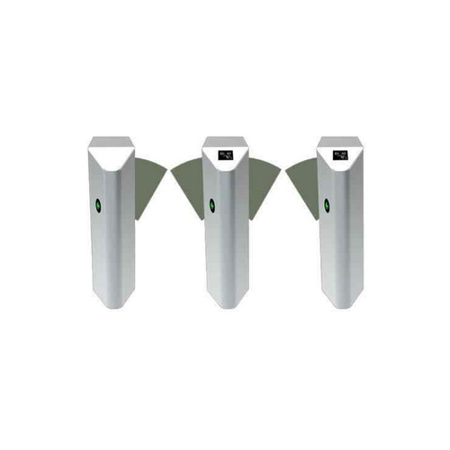 Sundigital Ss Double Lane Flap Barrier - Color: Silver