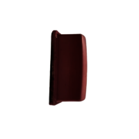 Rectangular Rubber Printing Pad - Color: Red