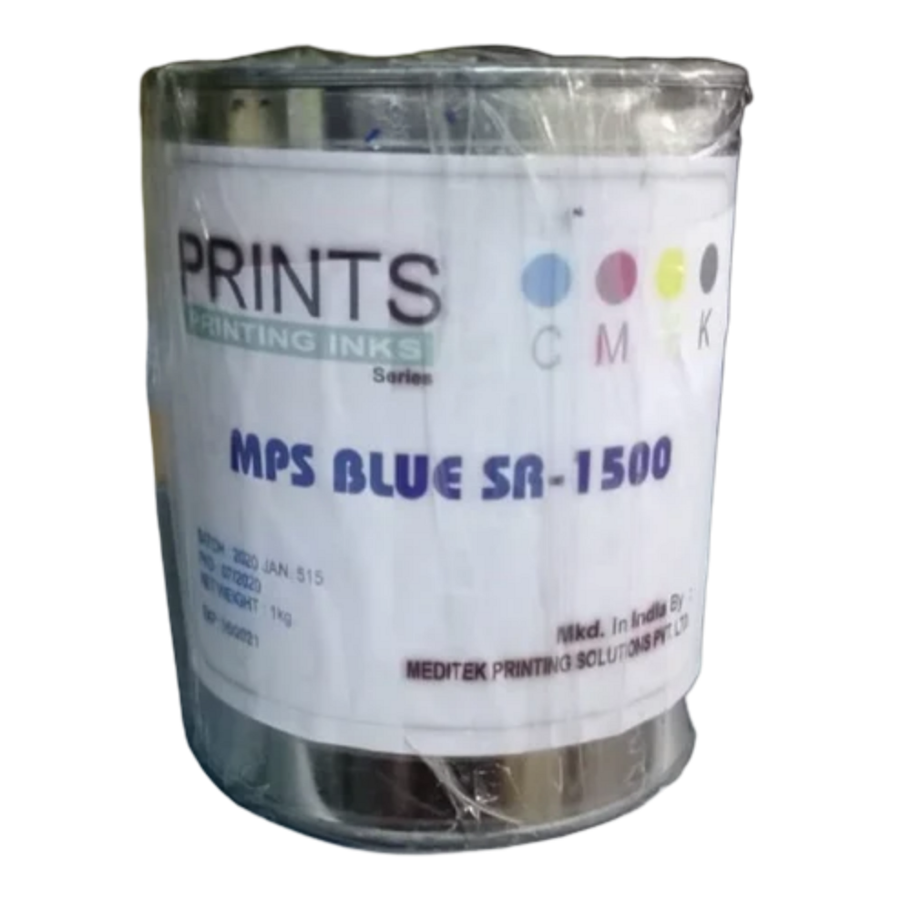 Blue Sr -1500 Pad Printing Ink - Concentration: Ready To Use / As Required