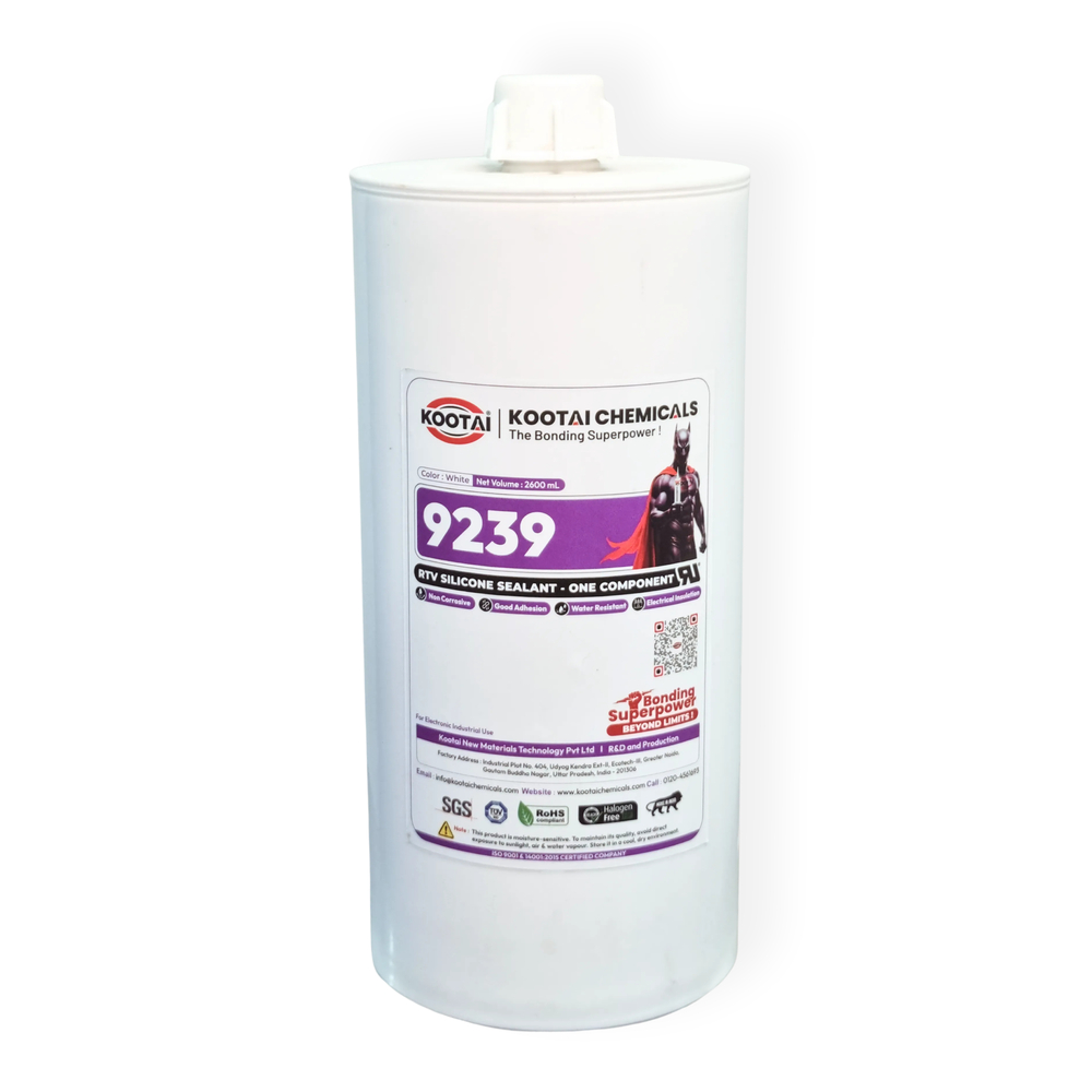 Rtv Silicone Sealant 9239 2600Ml - Application: Led Lighting Systems:Bonding Led Modules To Aluminum Bases Or Heat Sinks For Efficient Heat Dissipation. Pcba Assembly & Protection:Used For Gap Filling