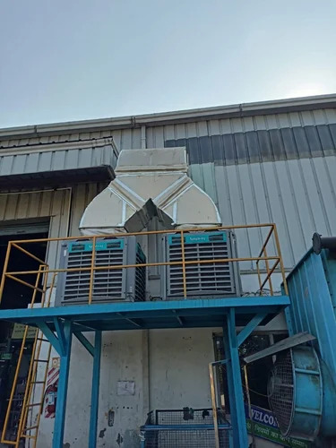 Mild Steel Duct Air Cooler - Color: Grey