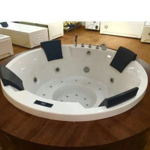 Appollo Mega 6x6 Ft. Round Bath Tub - Color: White