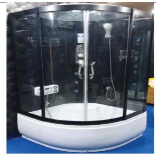 Black Steam Room - Finish: Glossy