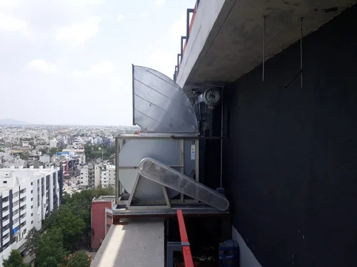 Commercial Kitchen Exhaust Fan - Blade Material: Metal