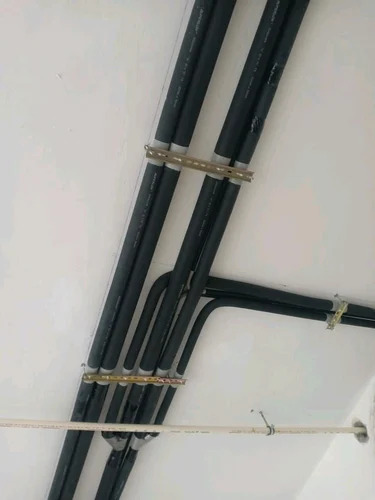 Air Conditioner Copper Pipe - Color: Black