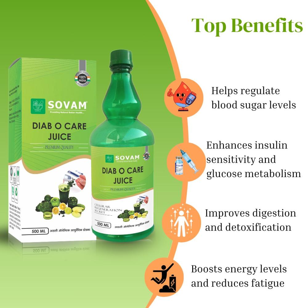 Diab-O-Care Juice Ayurvedic Tonic Diabetes 500 ML 