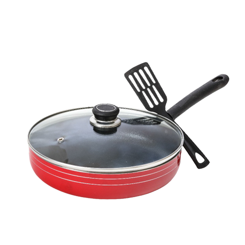 Glass Lead Fry Pan