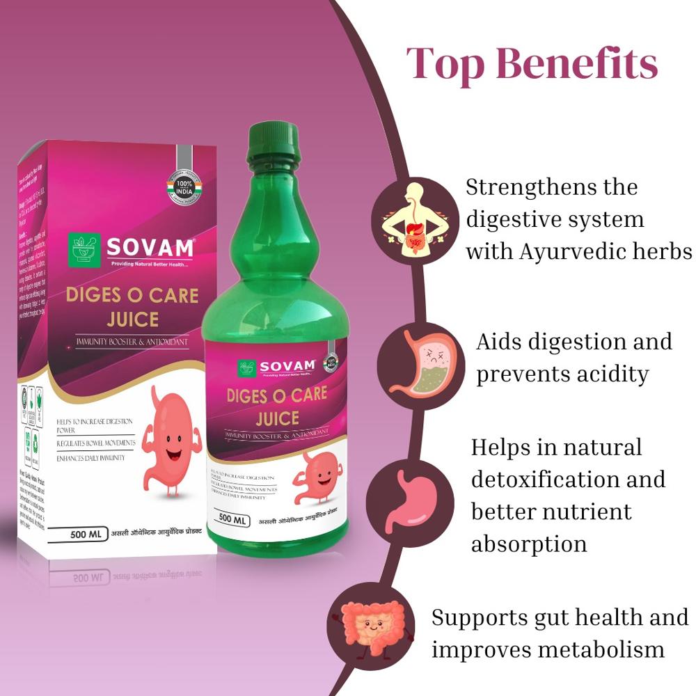 Diges-0-Care juice ayurvedic digestion tonic