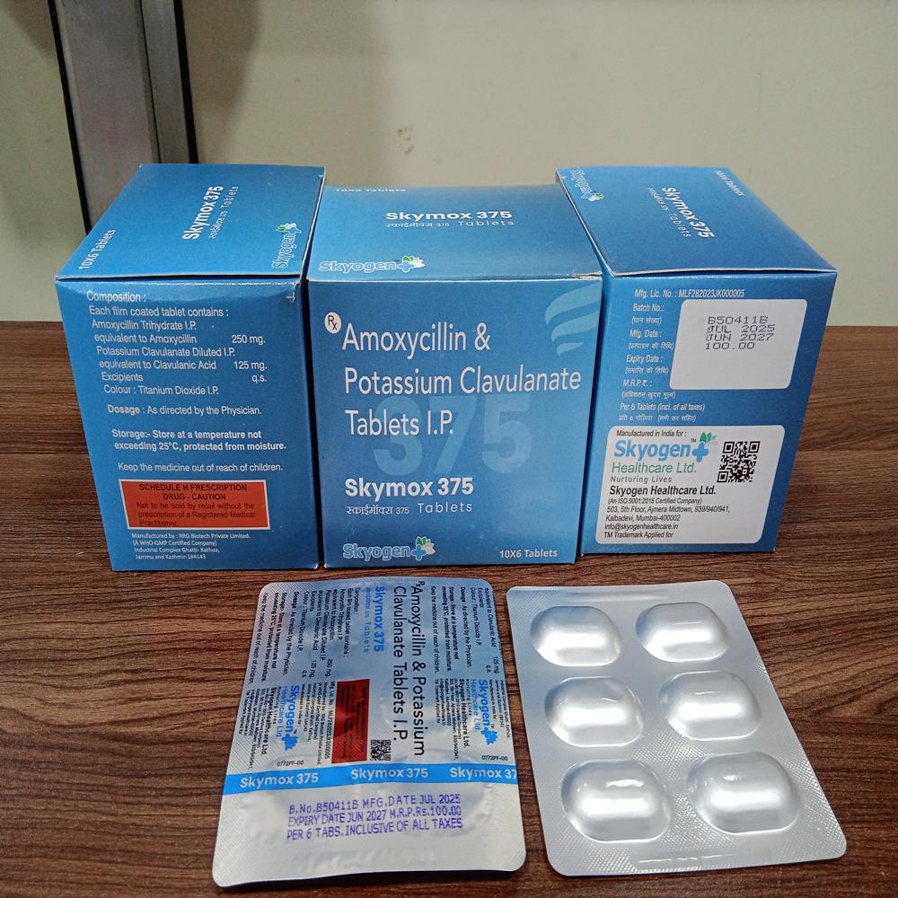 AMOXICILLIN 250 AND POTASSIUM CLAVUNATE 125