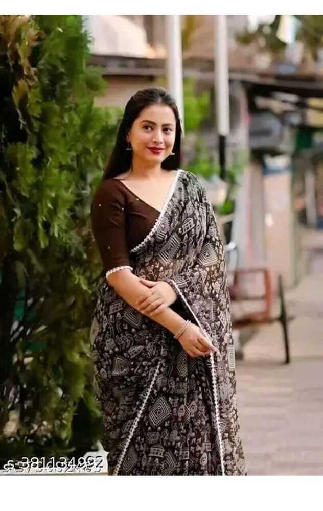 Women Fancy Saree Regular Wear - Feature: Breathable